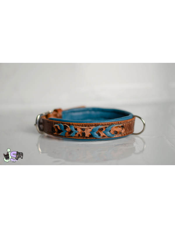 halsband bohemian teal